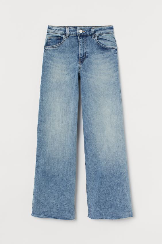 Wide Leg Cropped Jeans | H&M (US + CA)