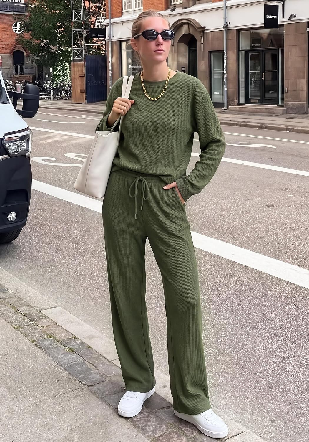 BTFBM 2 Piece Outfit Tracksuit Sweatsuit Fall Outfits For Women 2026 | Amazon (US)