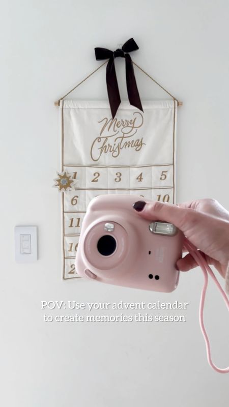 Our family decided to do our advent calendar a little differently this year. We’re going to use our Instax mini cameras to take a picture every day. I’m planning to put these in a album at the end of December - that way we will have captured memories while counting down the days toll Christmas!


#LTKfindsunder50 #LTKHoliday #LTKSeasonal
