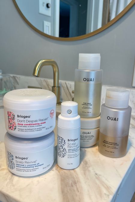 My hair shampoo & conditioner faves! OUAI is an all-time favorite and Briogeo is a new  go-to for extra shine! 

#LTKbeauty #LTKSpringSale