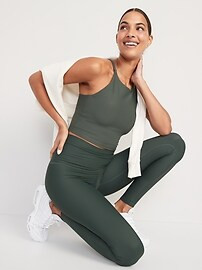 Extra High-Waisted PowerSoft Hidden-Pocket Leggings for Women | Old Navy (US)