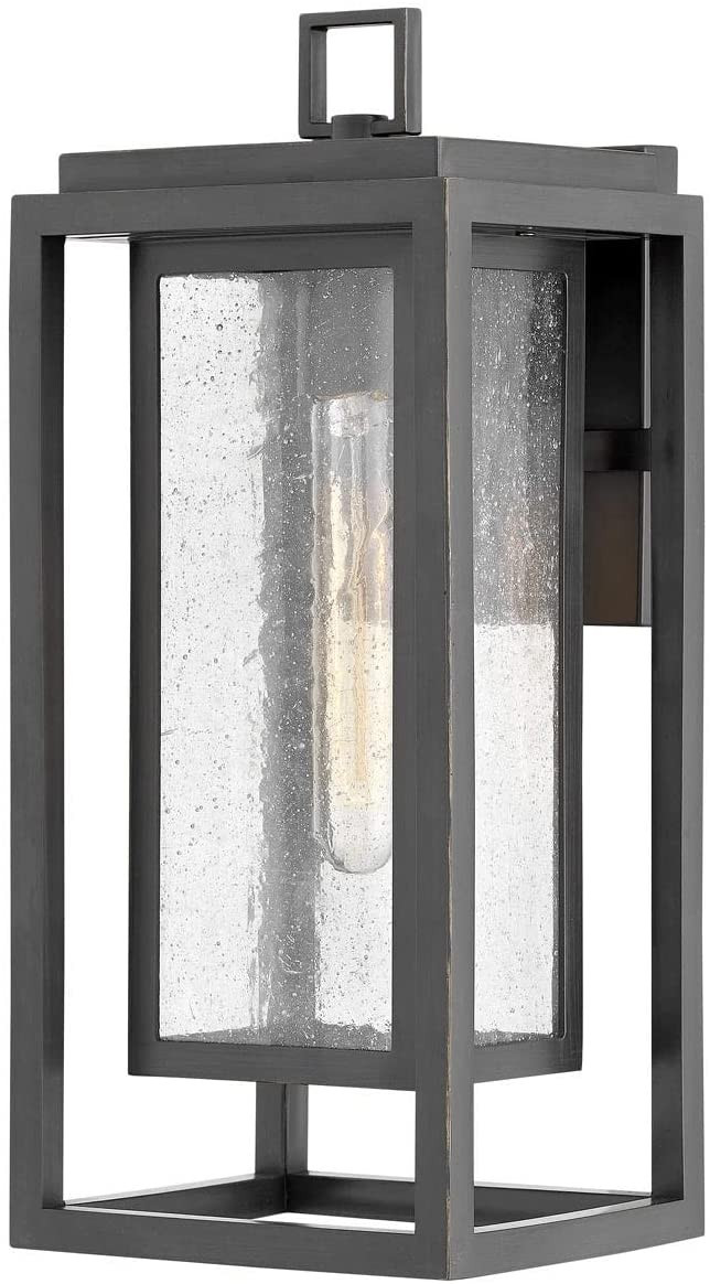 Hinkley Republic Collection 1-Light Medium Outdoor Wall Mount Lantern Sconce Lighting - 16-in Fro... | Amazon (US)