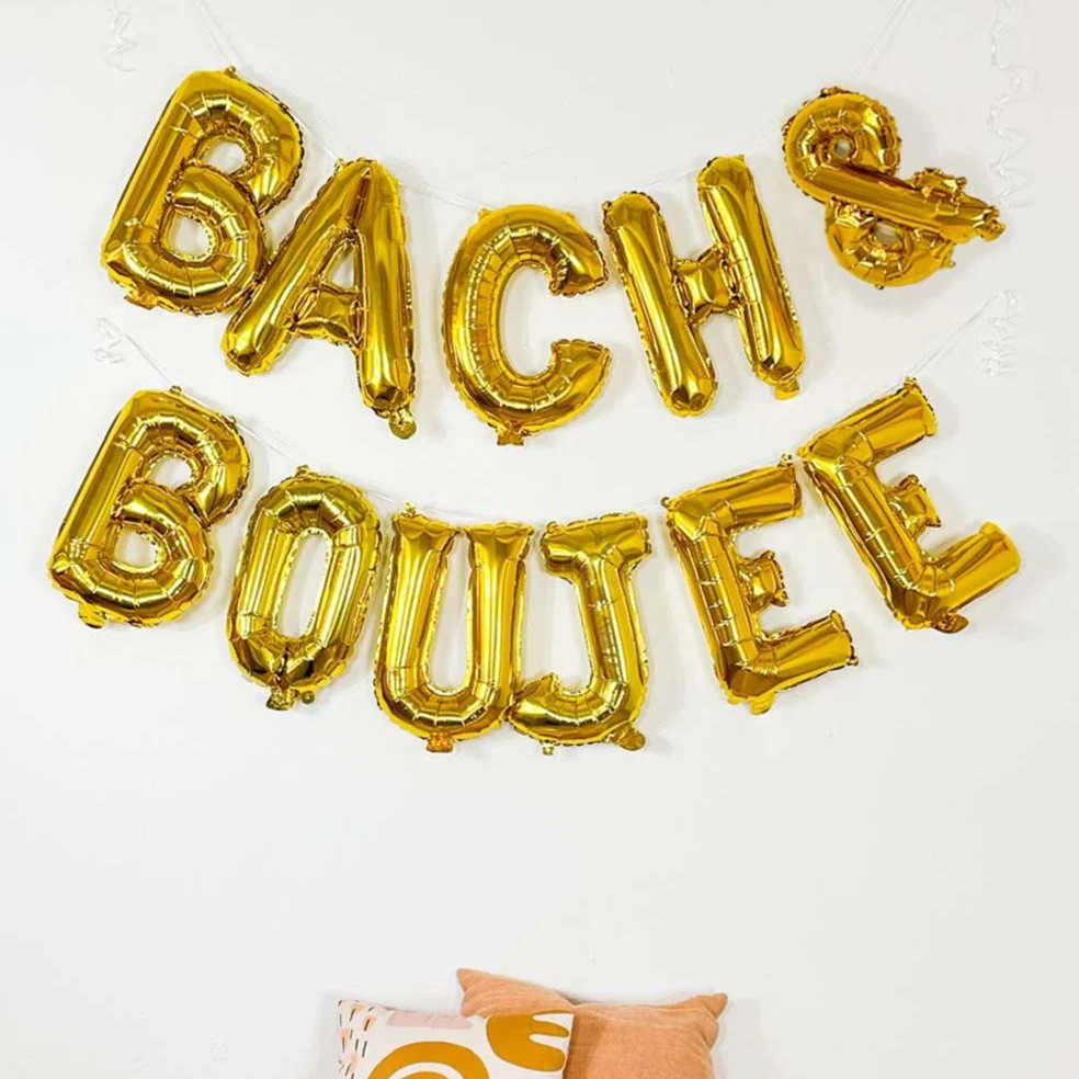 Bach & Boujee Balloon Letter Kit | Stag & Hen