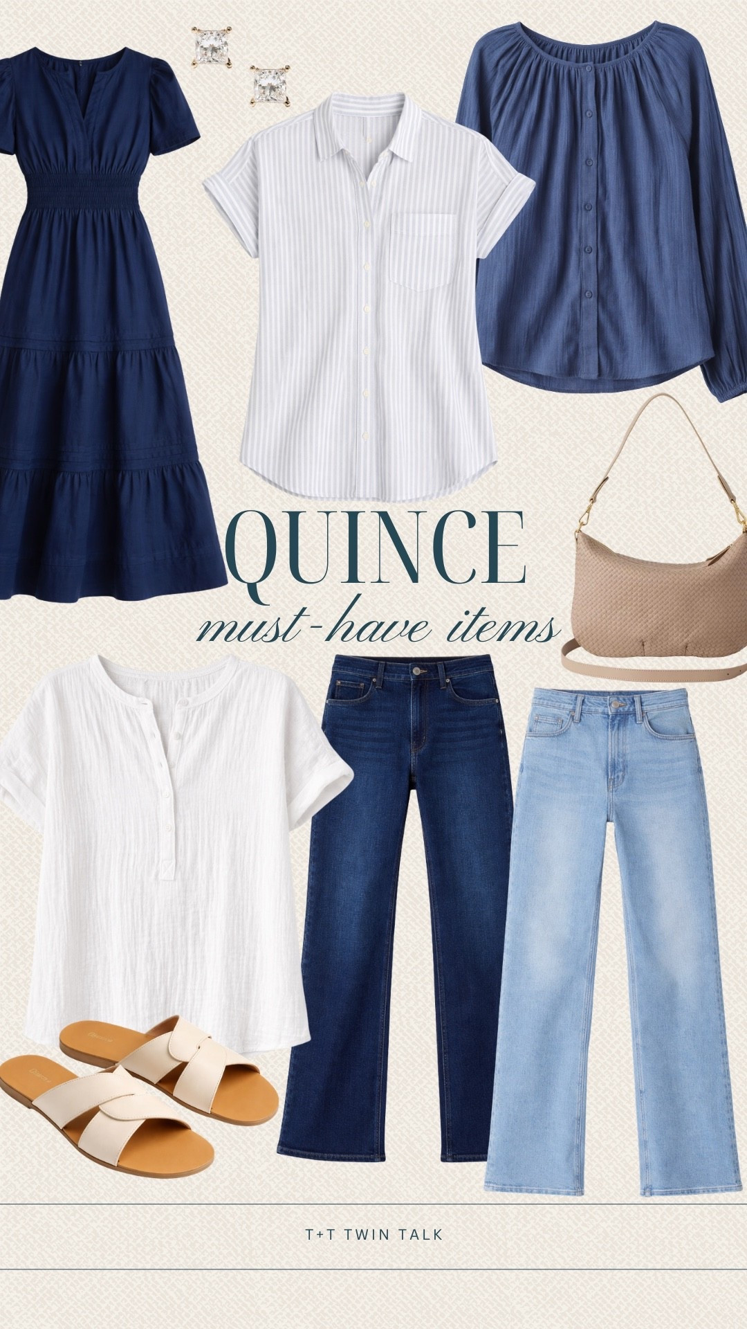 These items from Quince are classic pieces you should keep in your closet! From everyday denim to dresses and simple blouses! These outfits would be perfect for running errands or a brunch!

#LTKOver40 #LTKMidsize #LTKSeasonal