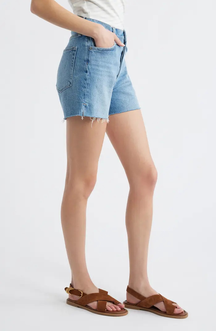 High Waist Denim Cutoff Shorts | Nordstrom Rack