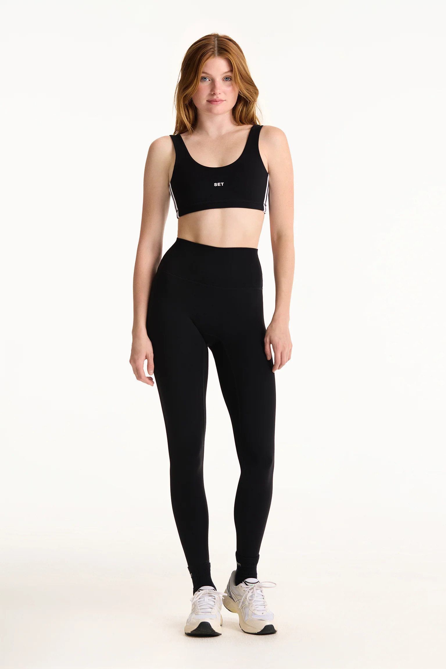 SPORTBODY® SPORTY HIGH-RISE LEGGINGS - ORCA | SET Active