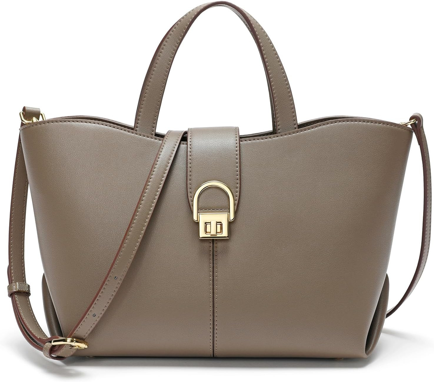 Leather Handbag for Women Tote bag Boho Purses and Handbags with Zipper Crossbody Bag Big shoulder handbag | Amazon (CA)