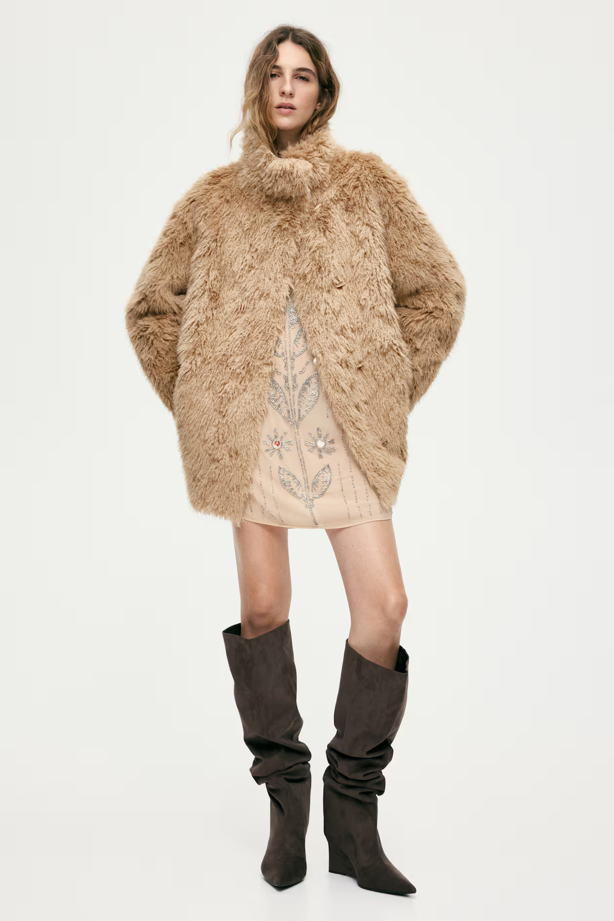 Stand-Up Collar Coat | H&M (US + CA)