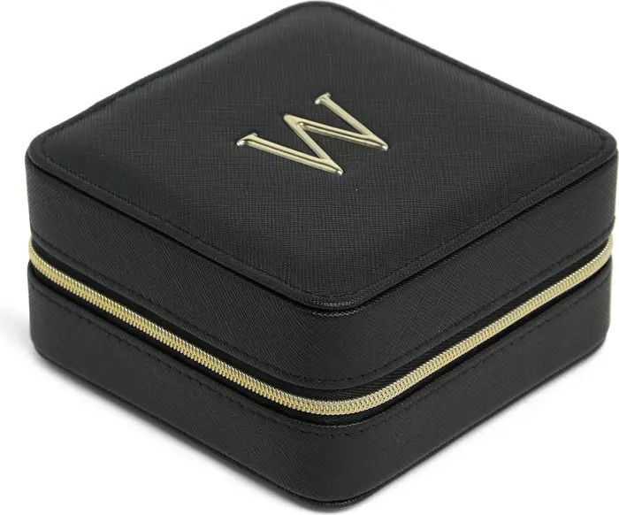 Initial Square Zip Travel Case | Nordstrom