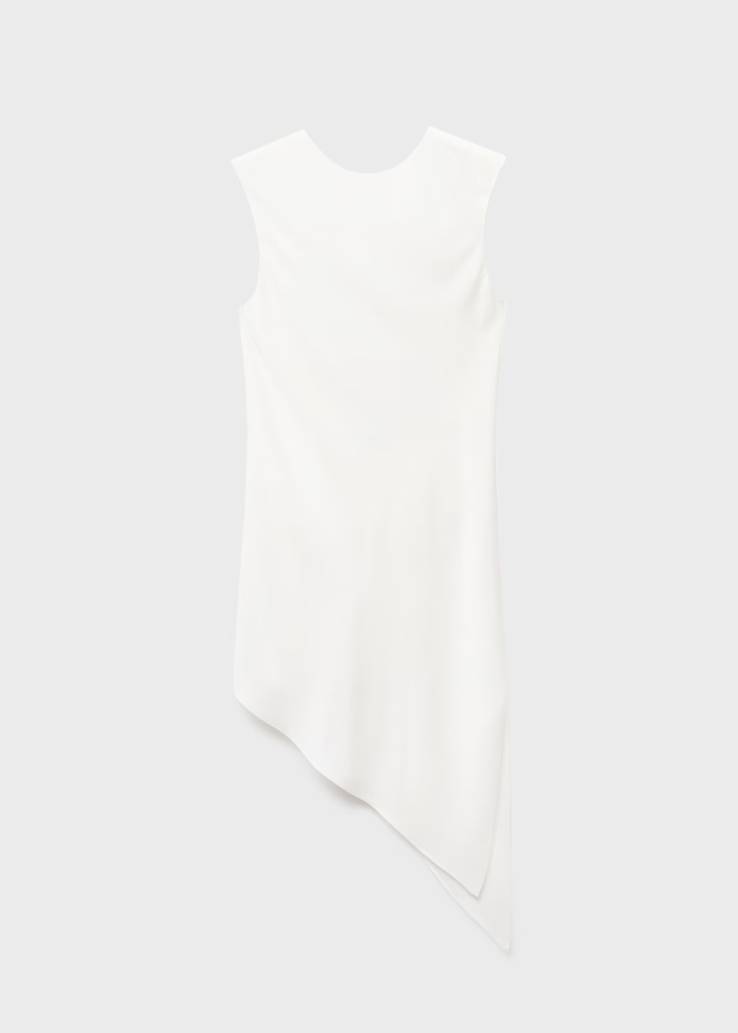 Asymmetrisches Satin-Top | Mango EU