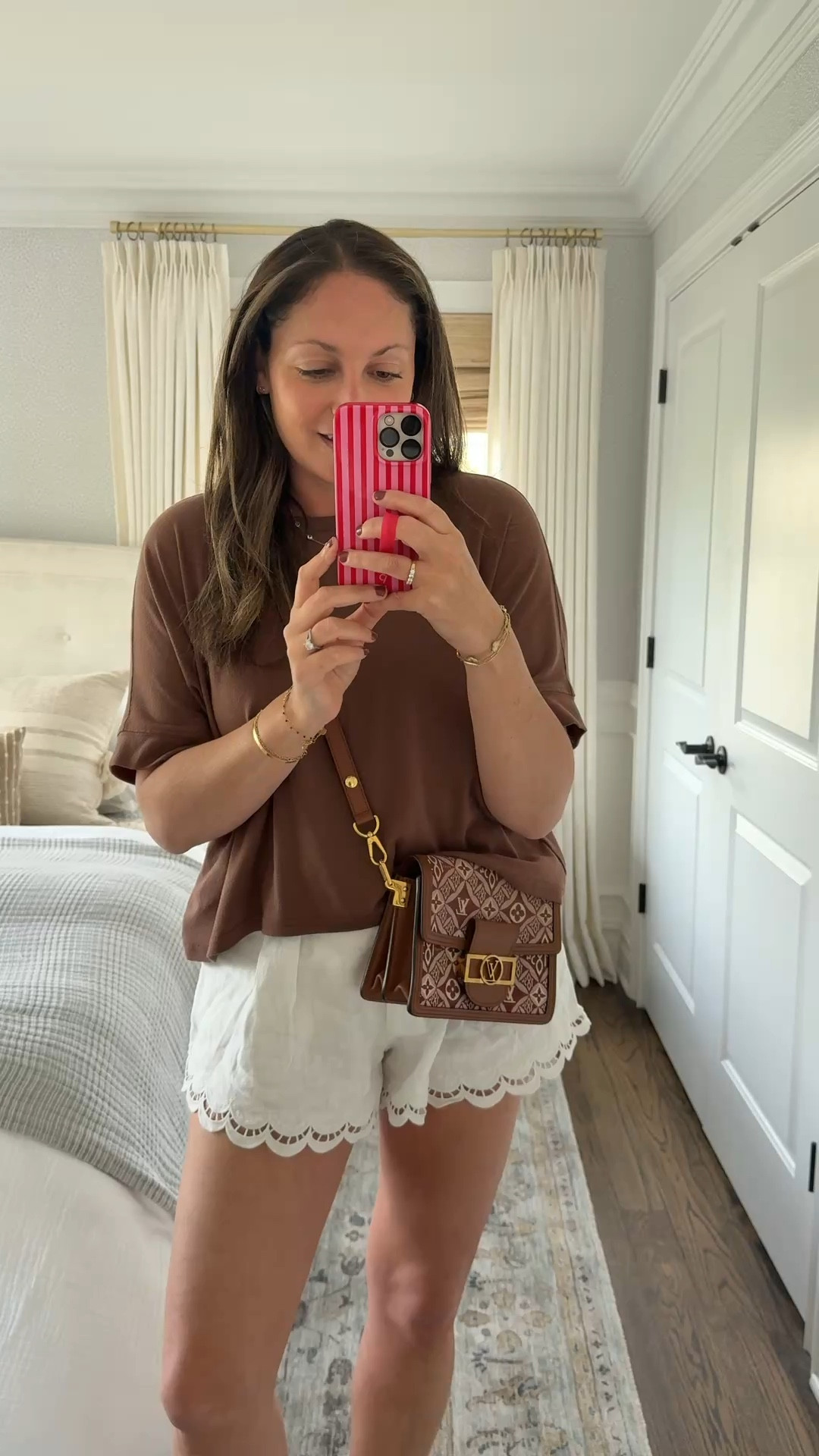 Today’s (feels like summer!!) OOTD 🙌🏻

I love these linen shirts with the scallop deataol - they’re so cute, flattering and on sale! Paired them with an Amazon tee and Amazon strappy sandals that are under $50 and come in a ton of colors! 

You can use my code MICHELLEPULMAN for a free mint of borrowing the most amazing designer handbags and jewelry from @Vivrelle 

Summer OOTD, spring OOTD, Amazon fins, farm Rio, girlonthehudson, vacation outfit, spring break outfit, weekend outfit 🙌🏻

#LTKSaleAlert #LTKootd #LTKdayinmylife