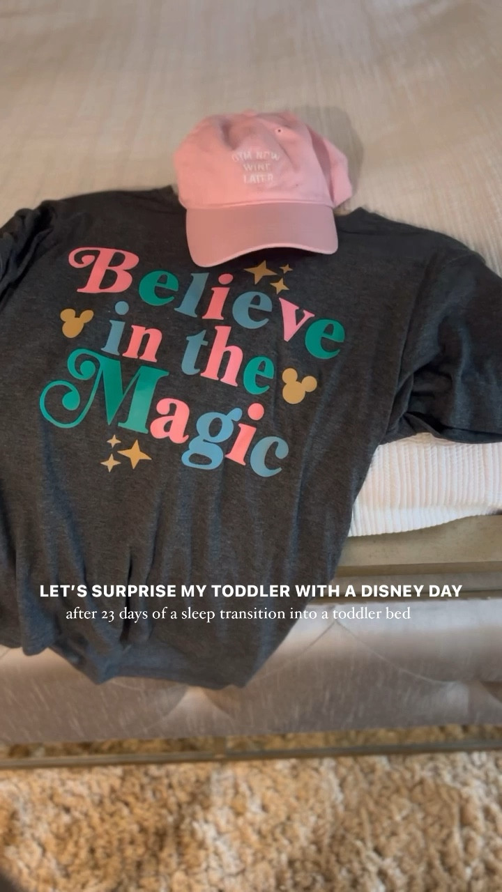 Let’s surprise my toddler with a Disney Day after 23 days of sleep transition into a toddler bed! Sharing my Disney day favorites! 

#LTKbaby #LTKfamily #LTKkids