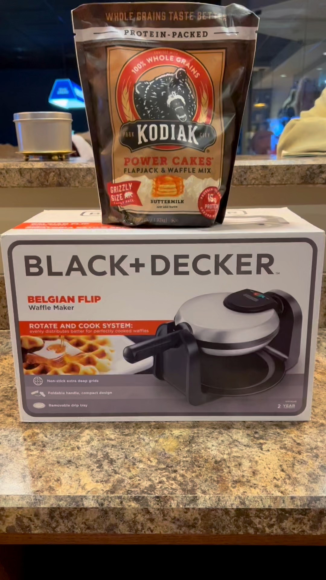 A quick 5 minute protein packed breakfast! PLUS a great gift idea! Especially if you’re participating in a white elephant! 🧇🎄🎁

#LTKCyberWeek #LTKmorningroutine #LTKGiftGuide