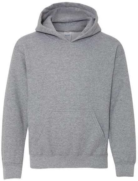 Gildan Youth Hooded Sweatshirt, Style G18500B | Amazon (US)