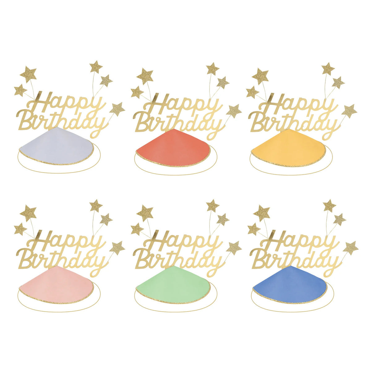 Happy Birthday & Stars Party Hats | Get Gatherings