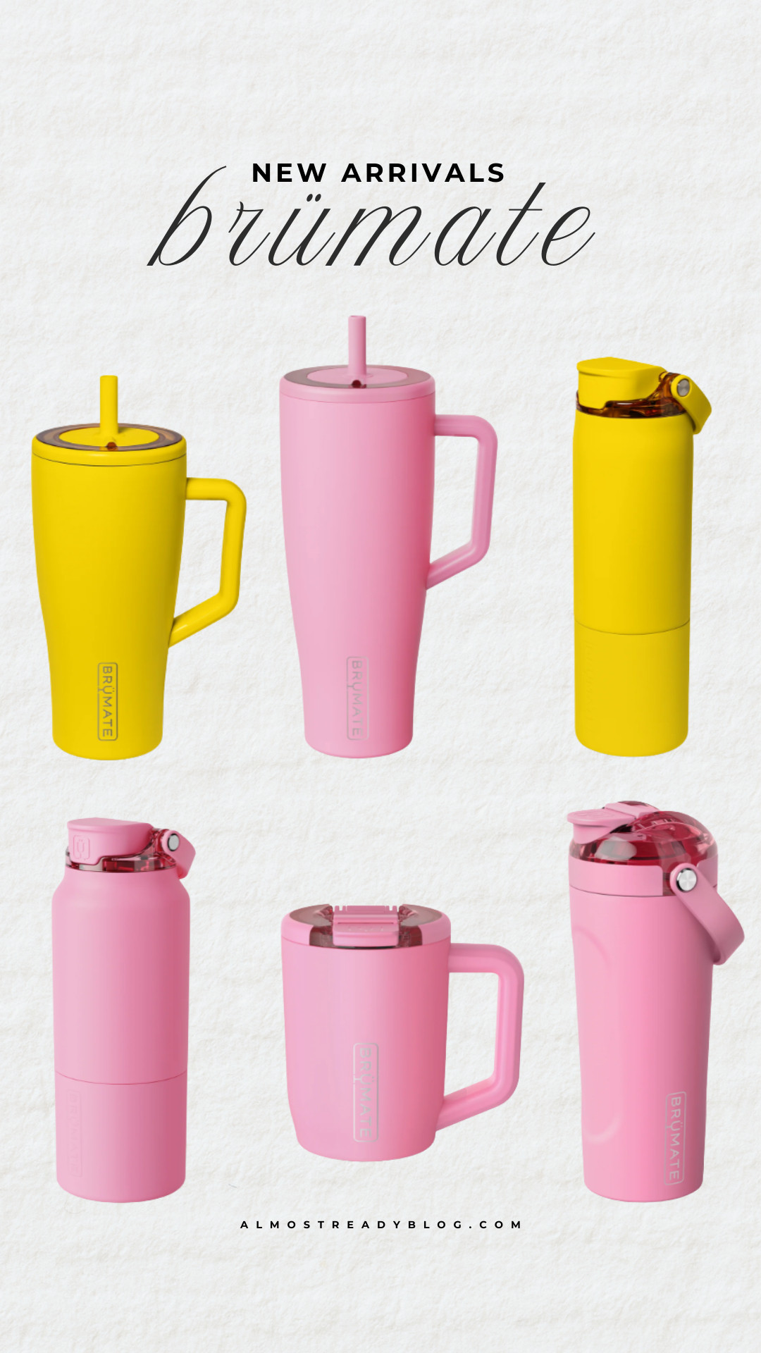 BrüMate new arrivals, Pineapple + Primrose Collection. 

 

#LTKfitnessgoals #LTKmomlife #LTKHome