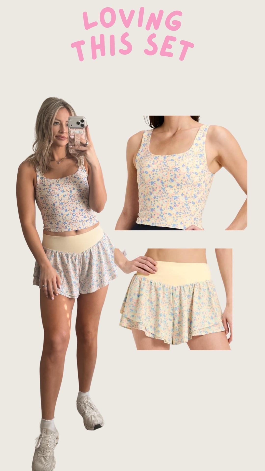 I love this set? The floral pattern for spring is everything!!! 

#LTKSeasonal #LTKActive