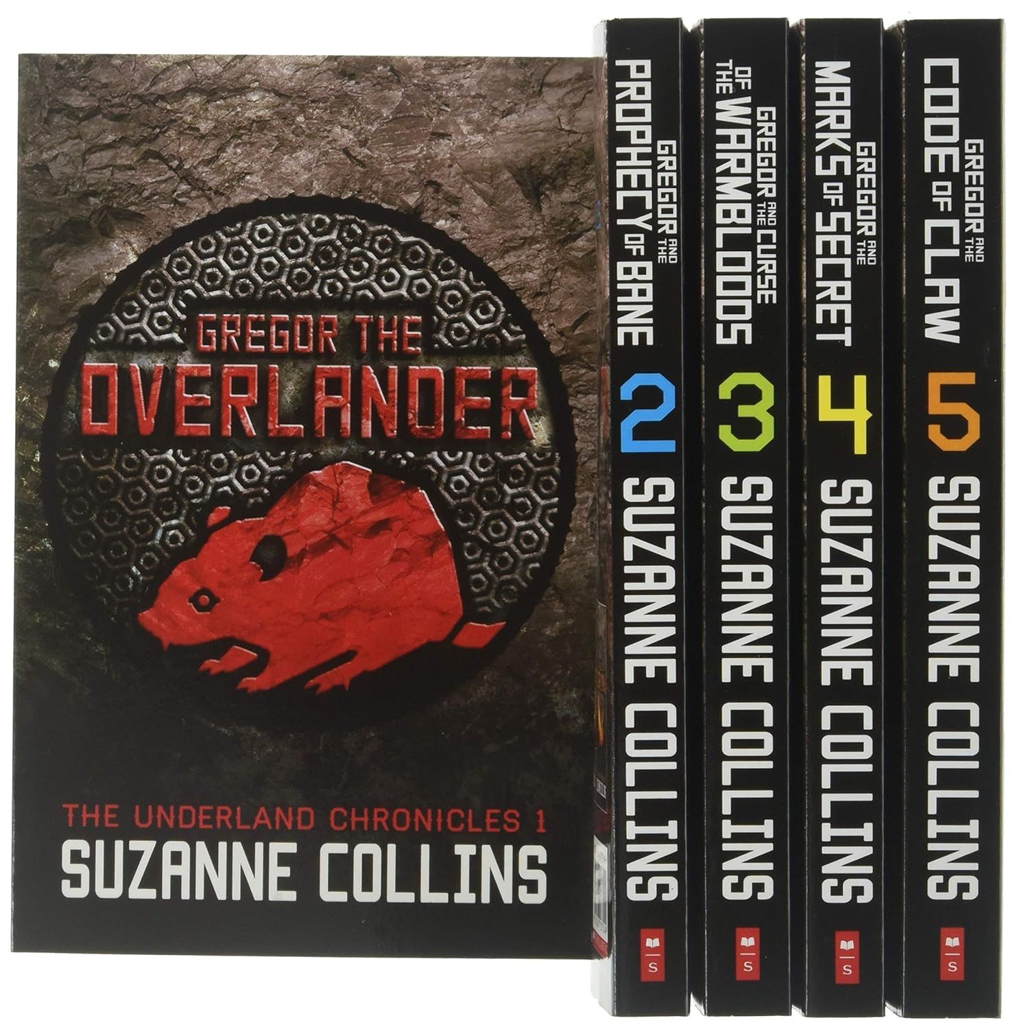Suzanne Collins The Underland Chronicles 5 Books Set (1-5) Gregor The Overlander | Amazon (US)
