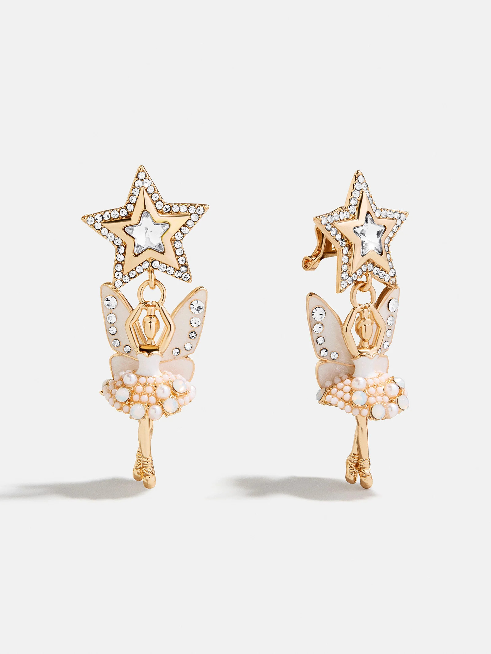 En Pointe Kids’ Clip-On Earrings - Ballet | BaubleBar