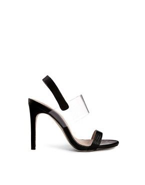 ASOS HOLD OUT Leather Heeled Sandals | ASOS UK