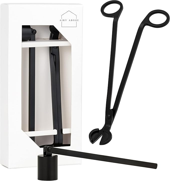 Candle Wick Trimmer and Candle Snuffer Accessory Set – Pick Your Color | Amazon (US)