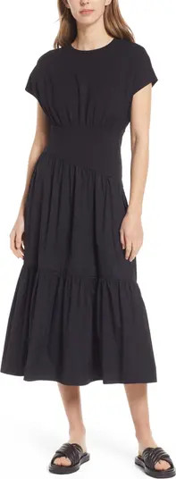 Nordstrom Short Sleeve Tiered Dress | Nordstrom | Nordstrom