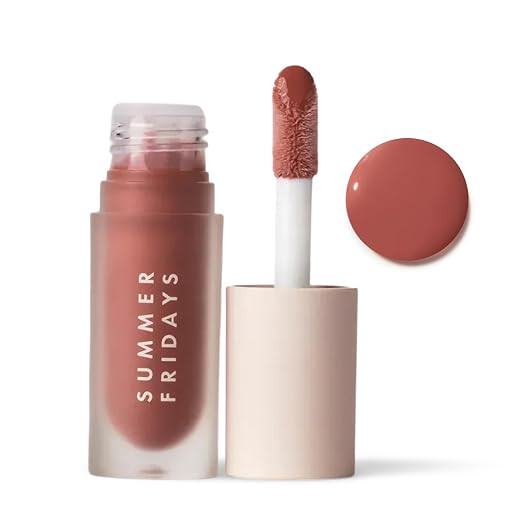 Summer Fridays Dream Lip Oil - Hydrating Tinted Lip Gloss Oil - Non-Sticky Formula with Skincare ... | Amazon (US)