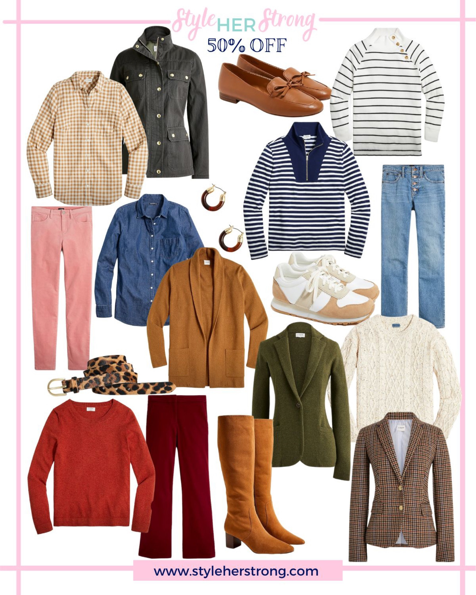 50% off great fall basics at J.Crew Factory

Sweater blazer, cardigan, corduroy pants, flare jeans, half zip pullover, flannel button down chambray shirt, loafers, sneakers, boyfriend blazer, cable knit sweater, anorak jacket 

#LTKSeasonal #LTKunder100 #LTKsalealert