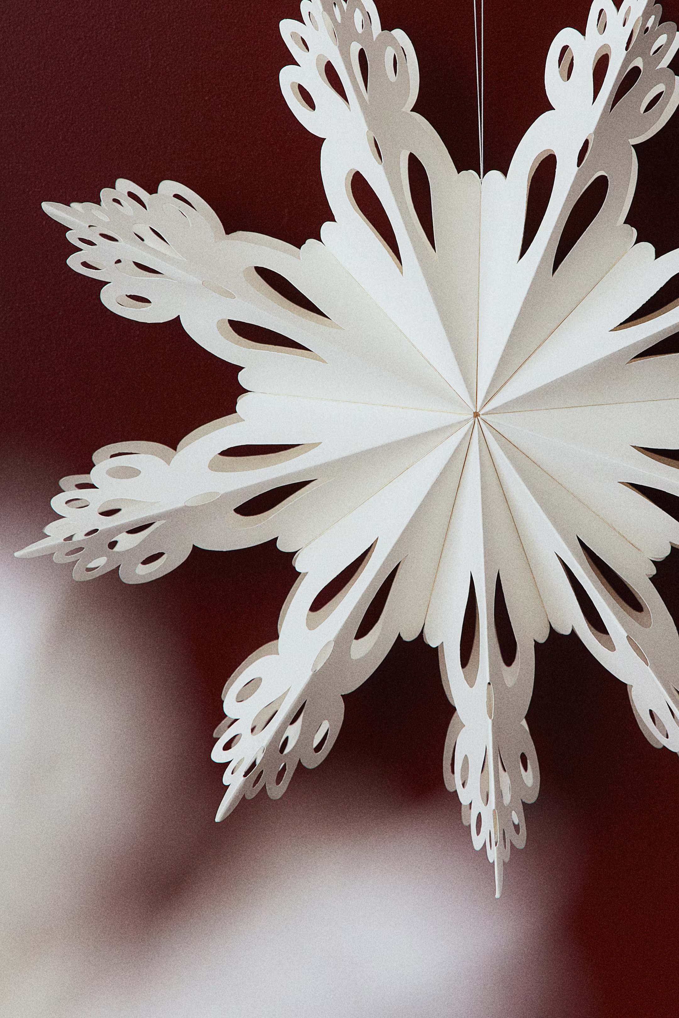 Paper Christmas decoration - White - Home All | H&M GB | H&M (UK, MY, IN, SG, PH, TW, HK)