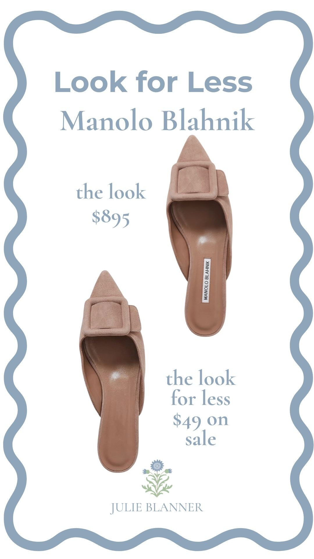 Love the look of Manolo Blahnik? You’ll want to see this $49 look-for-less! Such a pretty, timeless style at a fraction of the price.

#LTKSaleAlert #LTKWorkwear