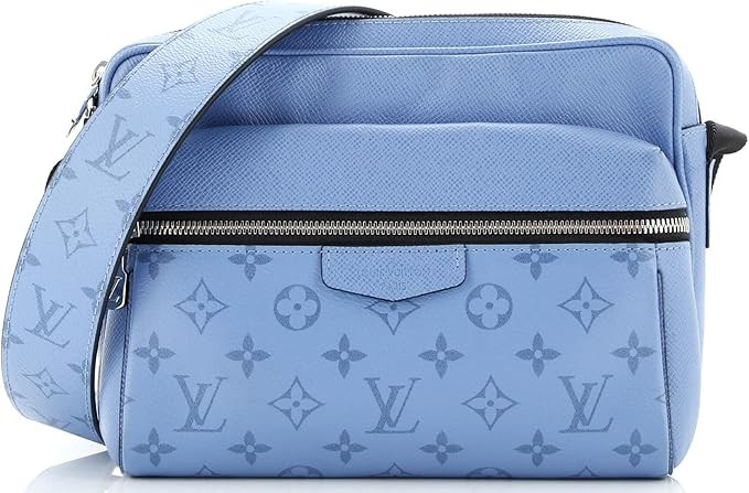 Amazon.com: Louis Vuitton, Pre-Loved Outdoor Messenger Bag Monogram Taigarama, Blue : Luxury Stor... | Amazon (US)