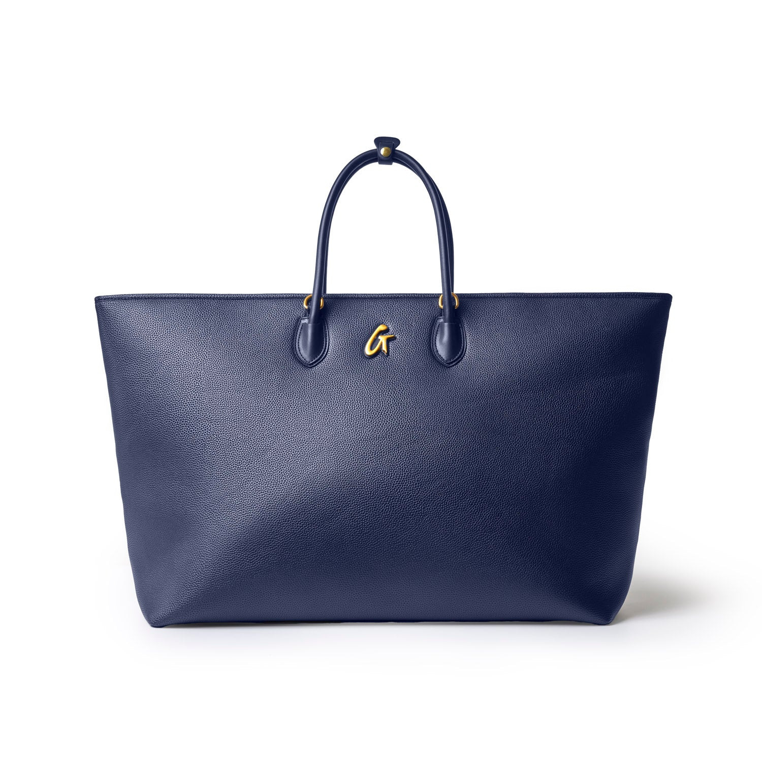 JUMBO PEBBLE TOTE BAG - NAVY | Glam-Aholic Lifestyle