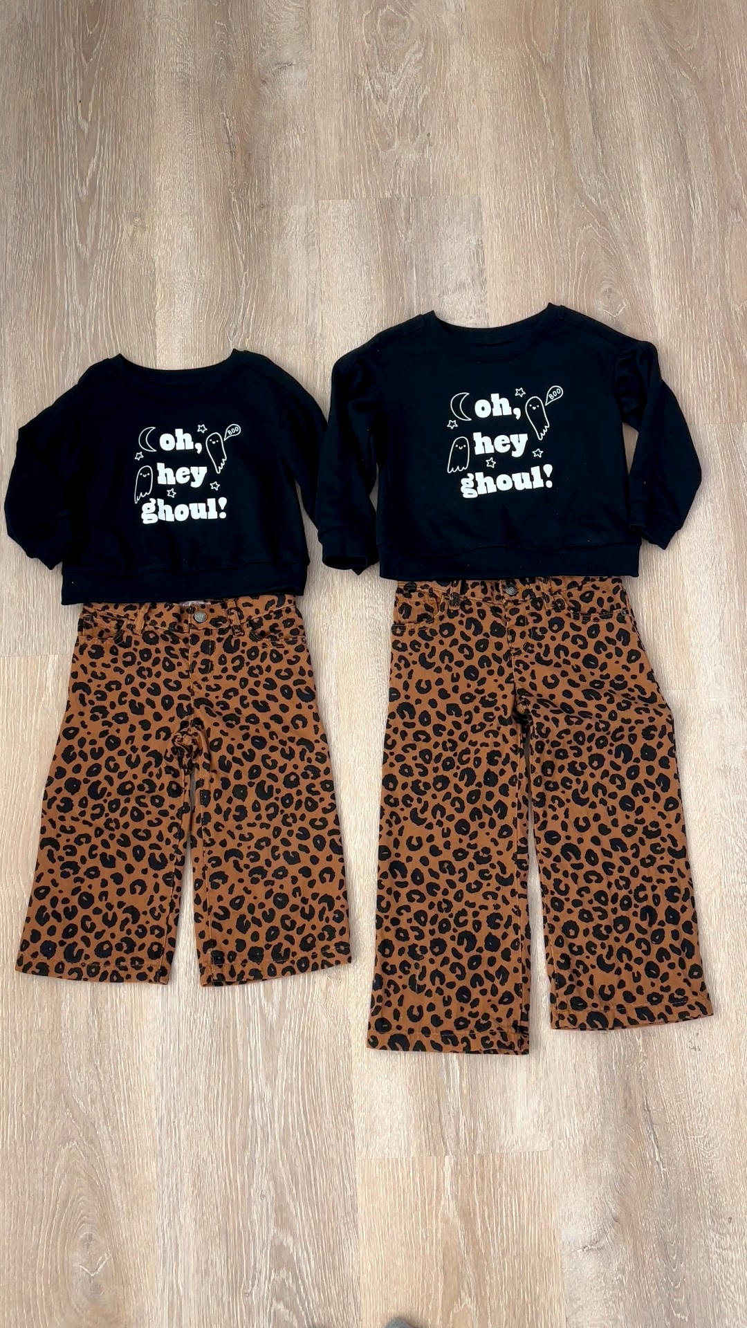 Fall fits with a spooky twist 🎃
How cute is this “Oh Hey Ghoul!” French terry pullover paired with wide leg animal print denim? These toddler + preschooler looks are perfect for back to school, Halloween parties, or just repping fall vibes all October long 👻🖤
#LTKkids #HalloweenOutfits #ToddlerStyle #PreschoolFashion #FallOutfitInspo #OhHeyGhoul #MiniStyle #BackToSchoolLooks #SpookySeasonStyle #LTKHalloween #FallKidsFashion #TrendyKidsClothes

#LTKautumn #LTKKids #LTKSeasonal

#LTKFindsUnder50 #LTKBaby #LTKSaleAlert

#LTKParties #LTKStyleTip #LTKFindsUnder100
