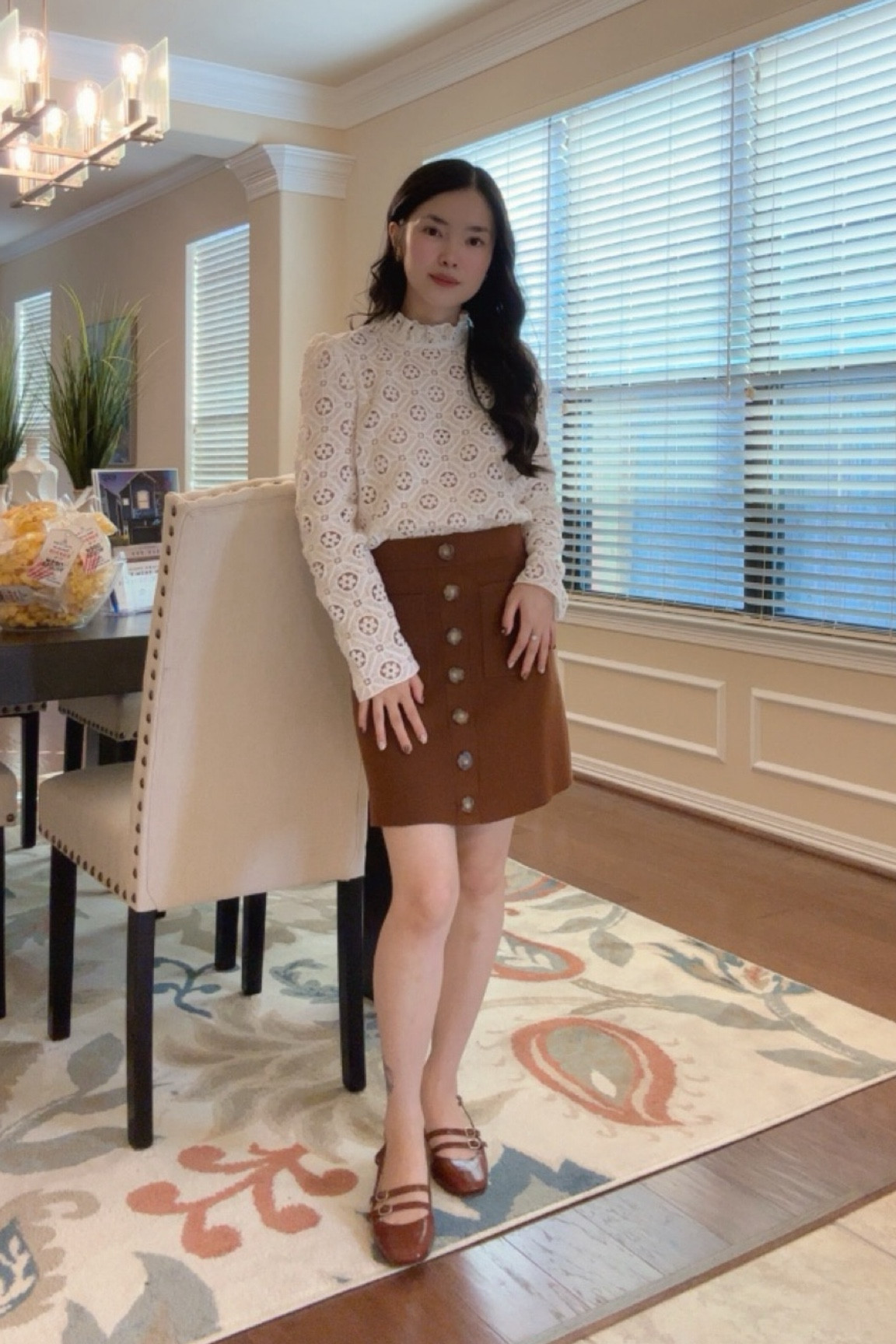 #OOTD đi làm ngày mùa Thu 🍂 
Áo size 2
Chân váy XXS
Giày size 6 

#LTKworkwear #LTKasia #LTKautumn