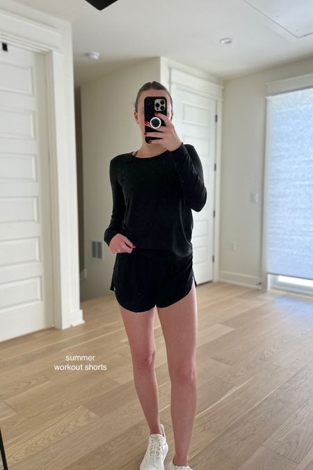 my favorite lululemon shorts for low impact workouts in the summer