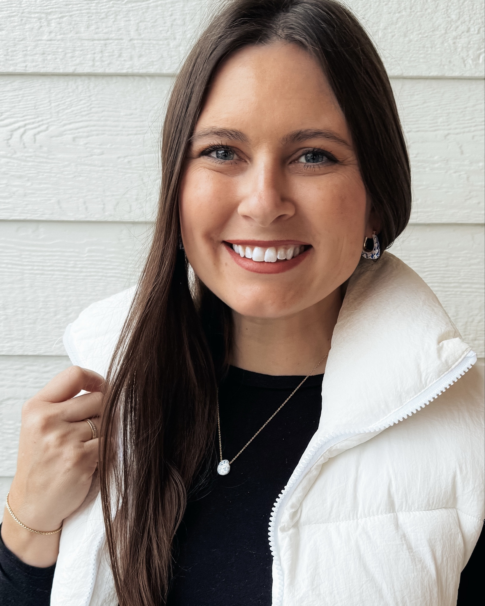 Loved this gift!! Ana Luisa is my go-to because it looks elevated but works for real life. Lightweight, hypoallergenic, water-resistant, and truly timeless — I wear these nonstop. Up to 25% off right now! 

#LTKgrwm #LTKSaleAlert #LTKFindsUnder100