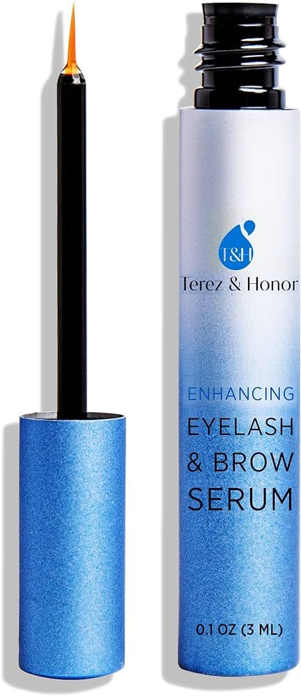 Advanced Eyelash Growth Serum and Brow Enhancer to Grow Thicker, Longer Lashes for Long, Luscious... | Amazon (US)