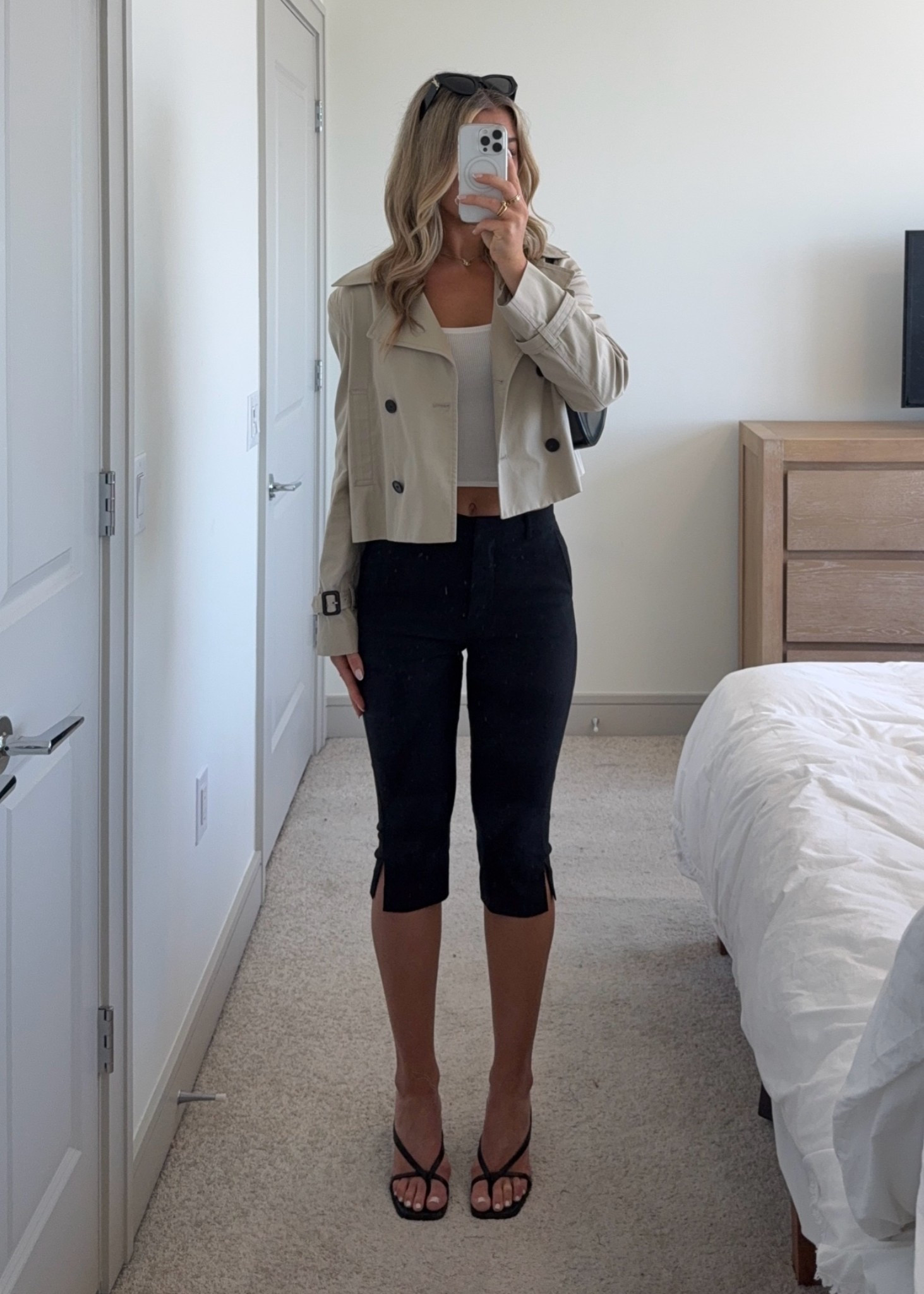 styling capri’s for the spring – obsessed with this pair 🌸 @ASTR the Label