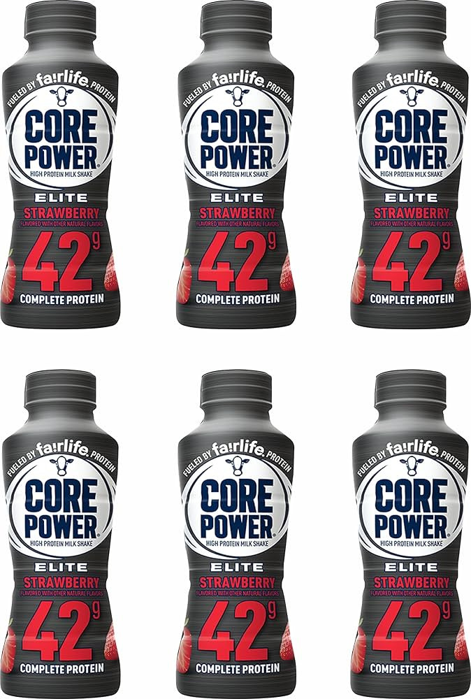 Fairlife Core Power Protein Shake, Natural Flavor Ready to Drink Protein Shake, The best Strawber... | Amazon (US)