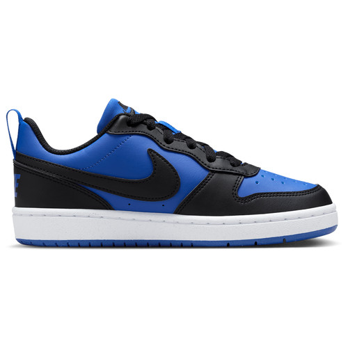 Nike Boys Nike Court Borough Low Recraft - Boys' Grade School Basketball Shoes Black/White/Game Royal Size 06.5 | Foot Locker CA