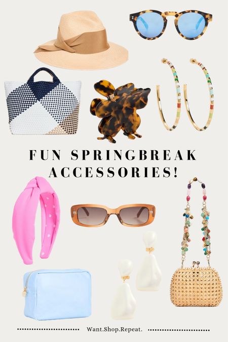 Fun Accessories for your Springbreak trip! 

#LTKfindsunder100