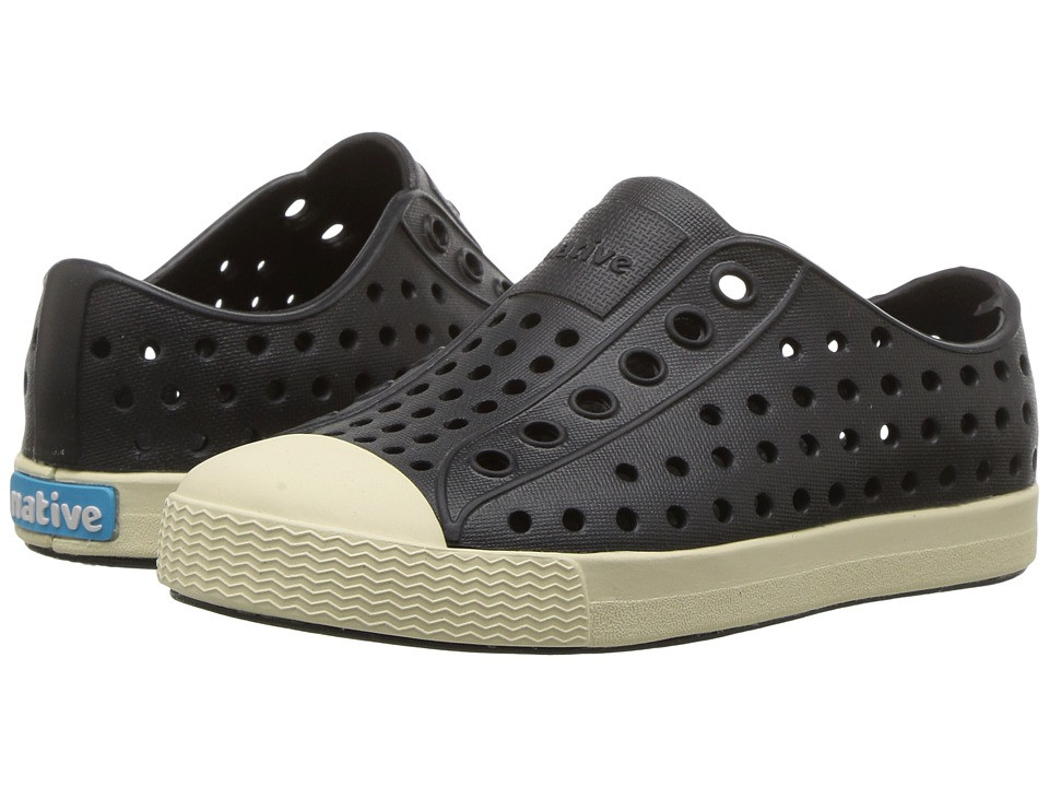 Native Kids Shoes - Jefferson (Toddler/Little Kid) (Jiffy Black) Kids Shoes | Zappos