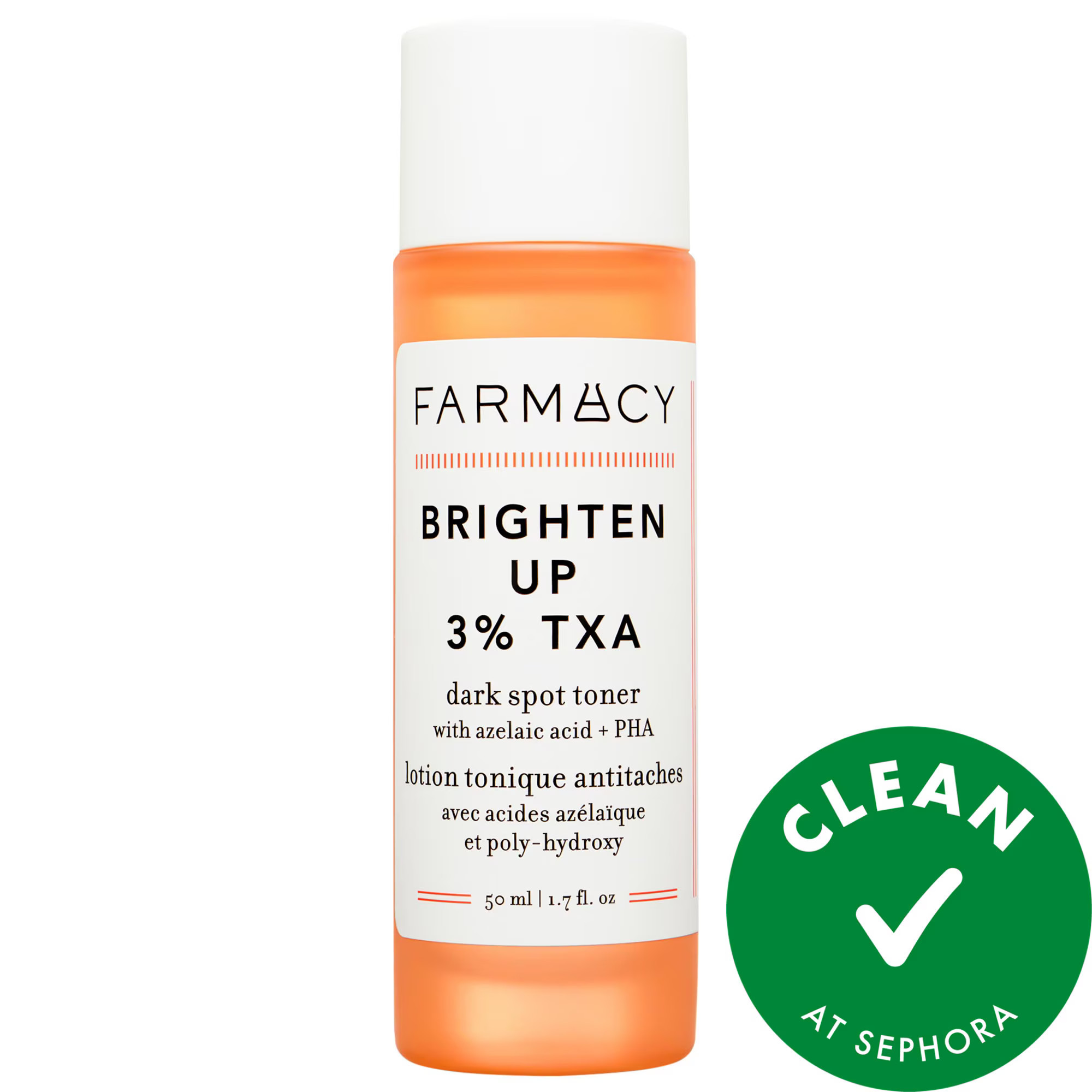 Farmacy Mini Brighten Up 3% TXA Dark Spot Toner with Azelaic Acid 1.7 oz / 50 ml | Sephora (US)