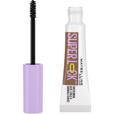 Maybelline Super Lock Brow Glue Eyebrow Gel - Medium Brown - 0.23 fl oz | Target