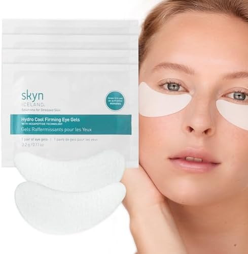 skyn ICELAND Hydro Cool Firming Under Eye Patches. Eye Gel Mask to Firm And Reduce Wrinkles, Fine... | Amazon (US)