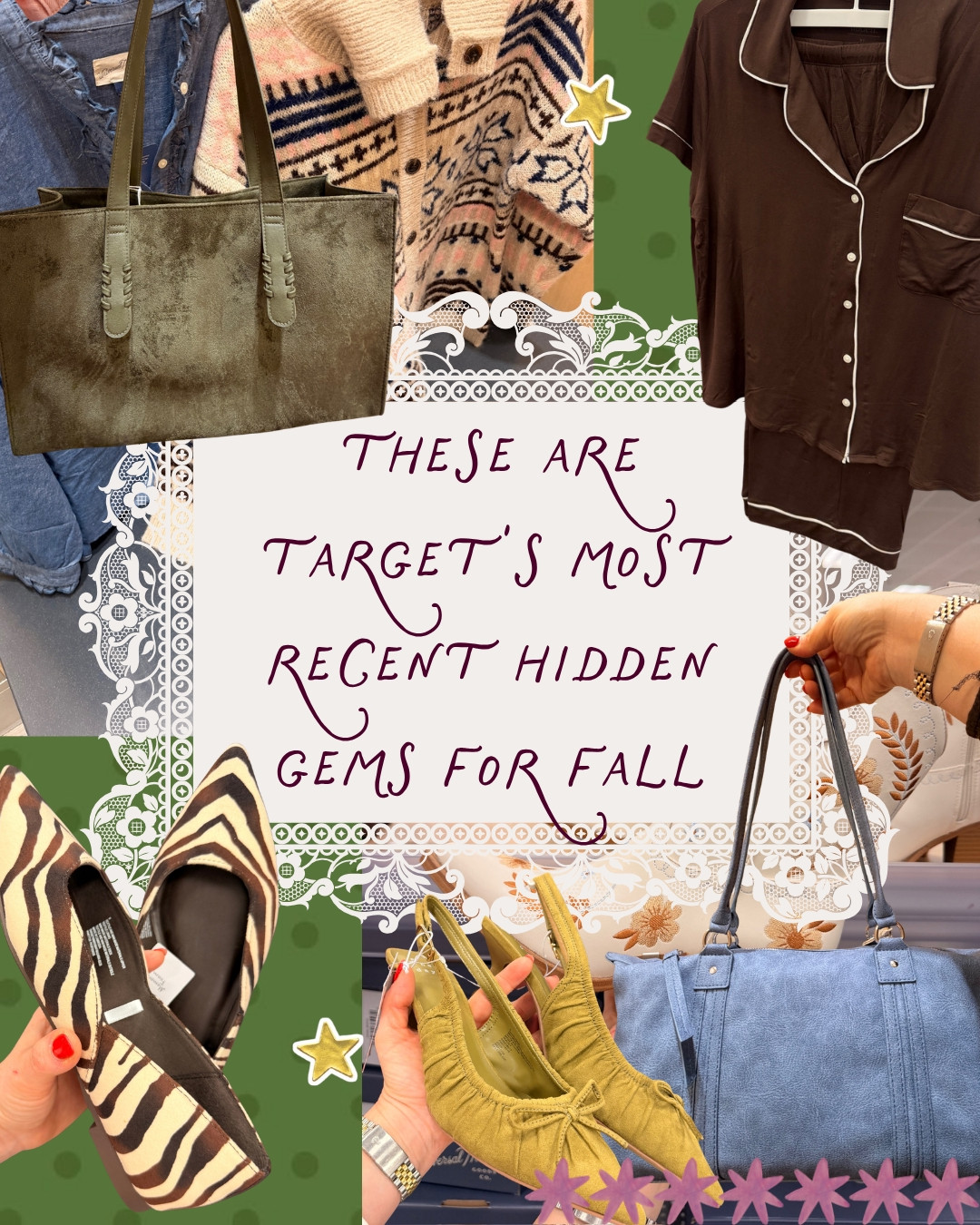 These are target's most recent hidden gems for fall!! You do NOT want to miss out on these!

#LTKgrwm #LTKootd #LTKSeasonal