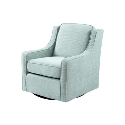 Swivel Stadium Chair, 360 Degree Rotation, 300 Lbs Weight Capacity, Steam Clean Choice, Removable Cushion With Strong Springs, Dusty Chenille Wrapped | Wayfair North America