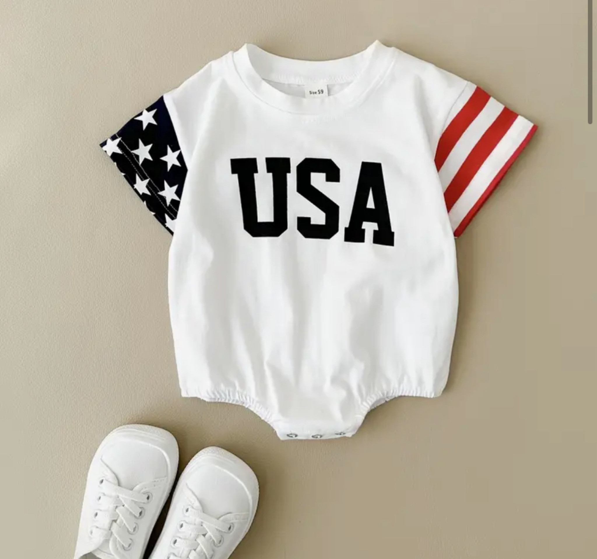 USA bumble romper 