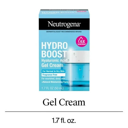 Neutrogena Hydro Boost Hyaluronic Acid Gel Cream, 1.7 fl. oz | Walmart (US)