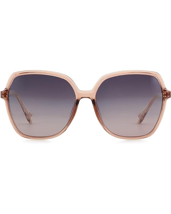 ZENOTTIC Polarized Sunglasses for Women Vintage Oversized Square Sun Glasses Ladies Shades UV400 ... | Amazon (US)